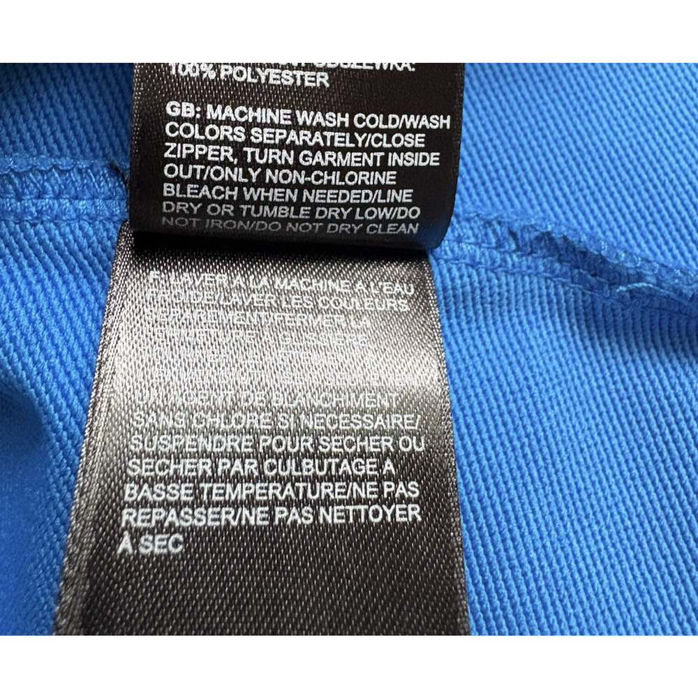North Face Apex Pneumatic Jacket Men's Large Blue Full Zip Softshell Windwall - Picture 14 of 15